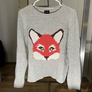 LAST CHANCE — cliché couture fox sweater 🦊